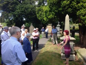 A group visit in progress