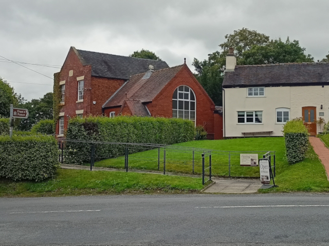 the exterior of the chapel and museum