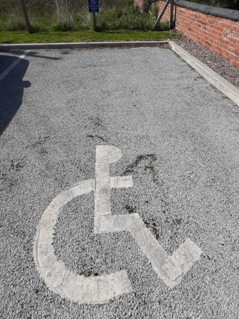 accessible parking symbol