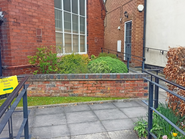 right turn at top of the ramp