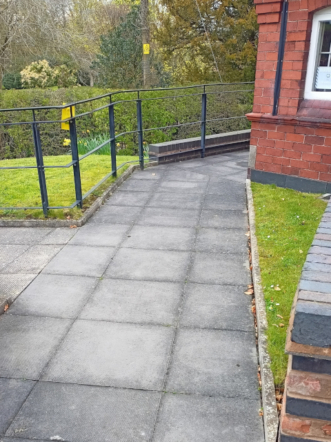 path to the chapel, first stretch