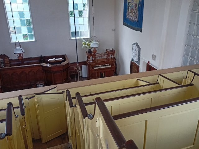 The view from the gallery