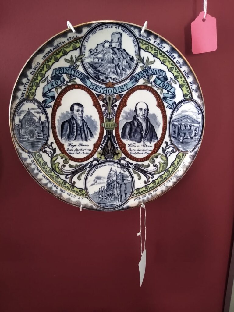 Shop Item-PM Pottery-Primitive Methodist centenary plate