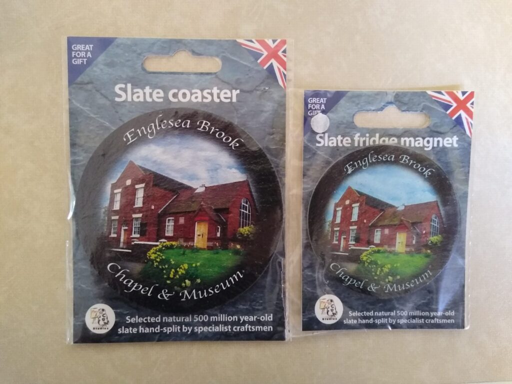 Shop Item-Merchandise-Slate Coaster and Fridge Magnet