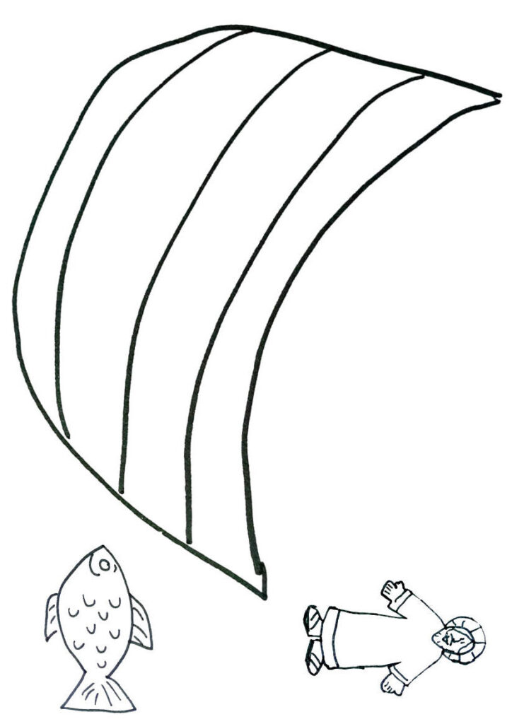 Fish Mobile Template image