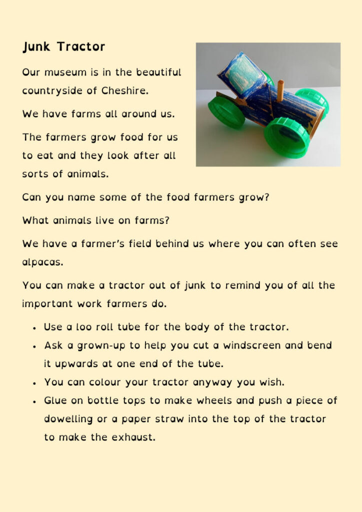 Junk Tractor Guidance image