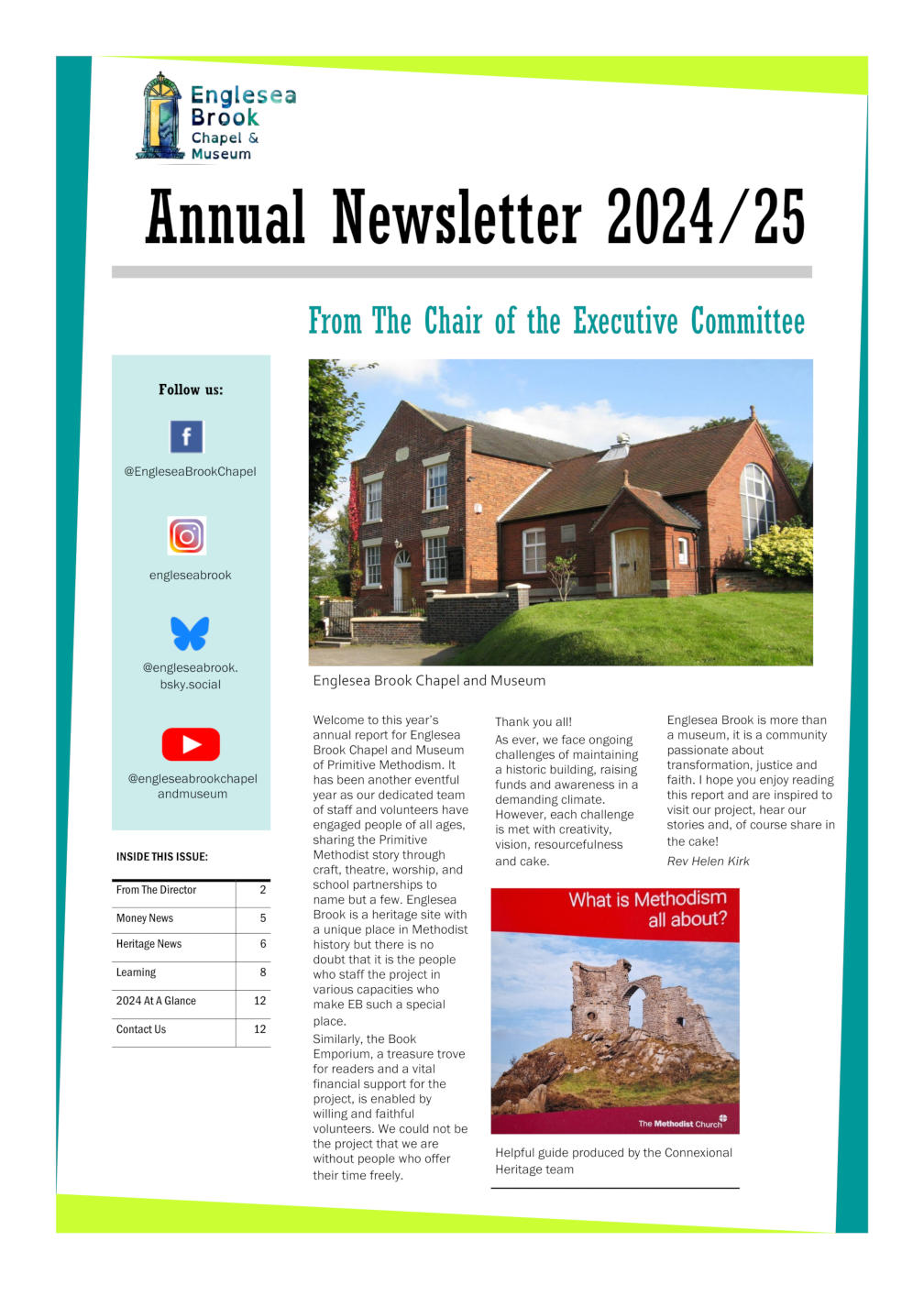 Englesea Brook Annual Review 2024-25