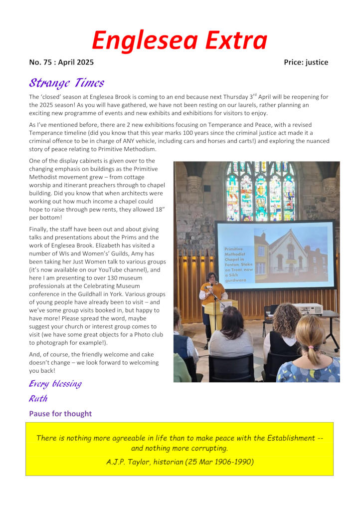 Englesea Extra 75 Cover