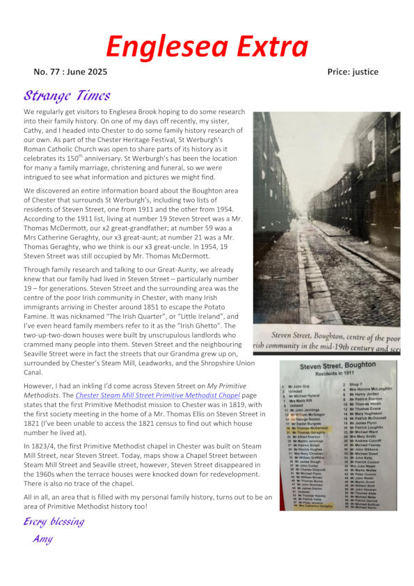 Englesea Extra 77 Cover